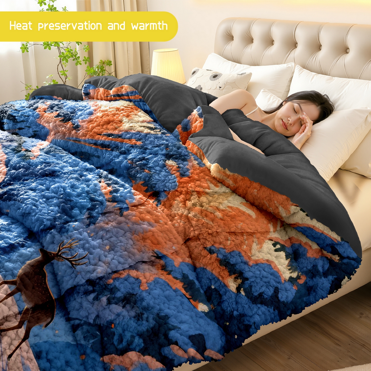 91家纺网 家纺一手货源 找家纺 合纵跨境工厂 一件定制pod模式jit跨境180G牛奶绒被子三件套一件代发temu希音集采shein亚马逊速卖通 02510140034