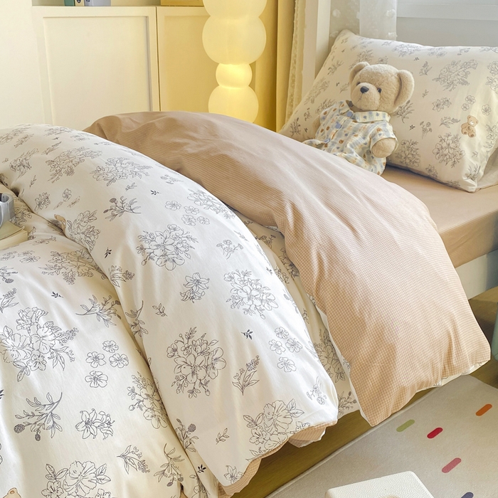 91家纺网 家纺一手货源 找家纺 宅部落 2026新款全棉三件套纯棉学生宿舍上下铺六件套 梦巴黎