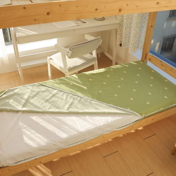 91家纺网 家纺一手货源 找家纺 宅部落 2026新款全棉三件套纯棉学生宿舍上下铺六件套 熊猫派对