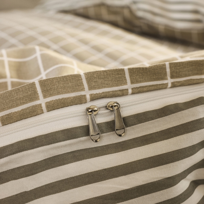 91家纺网 家纺一手货源 找家纺 宅部落 2026新款全棉三件套纯棉学生宿舍上下铺六件套 温情北欧