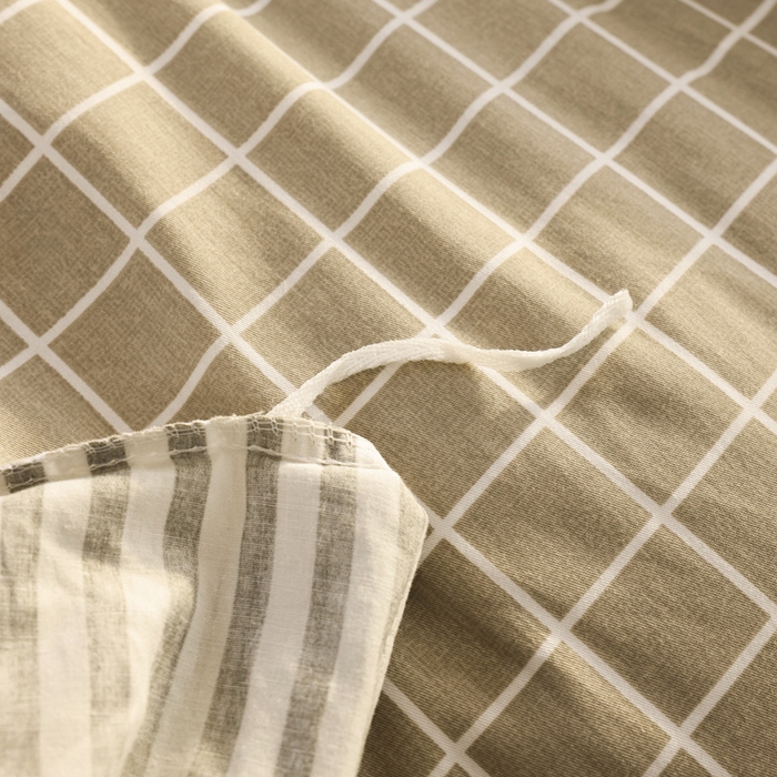 91家纺网 家纺一手货源 找家纺 宅部落 2026新款全棉三件套纯棉学生宿舍上下铺六件套 温情北欧