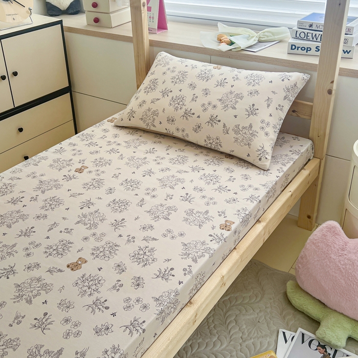 91家纺网 家纺一手货源 找家纺 （总）宅部落 2026新款全棉学生宿舍褥子套纯棉床垫套