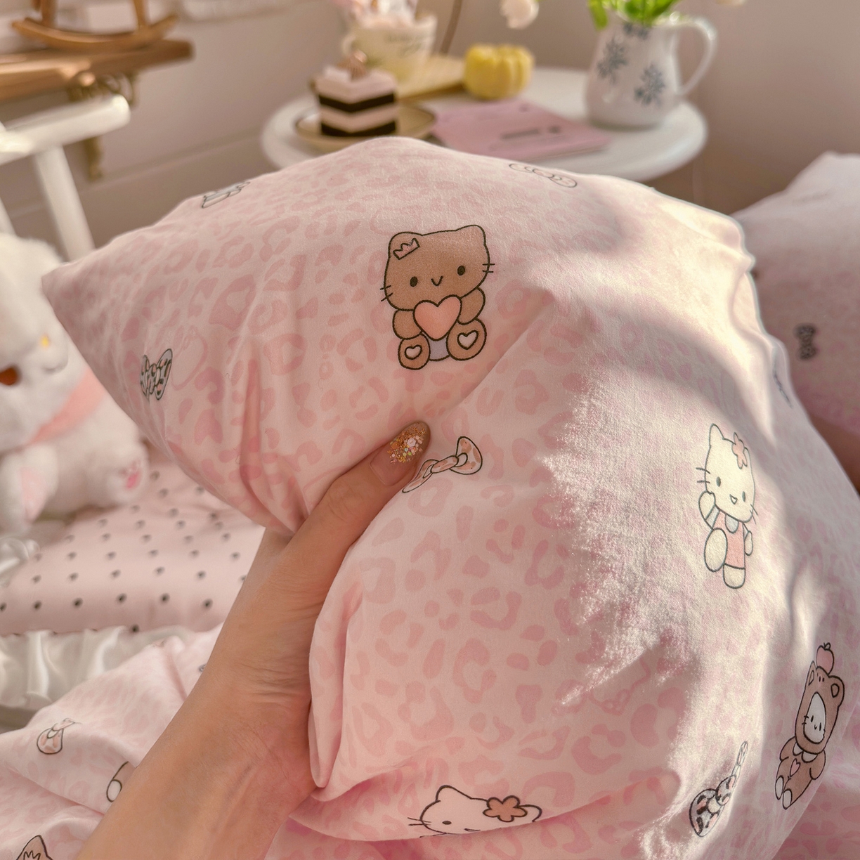 91家纺网 家纺一手货源 找家纺 （总）罗亿家纺 2026新款A类古法水洗仿棉云感纱四件套