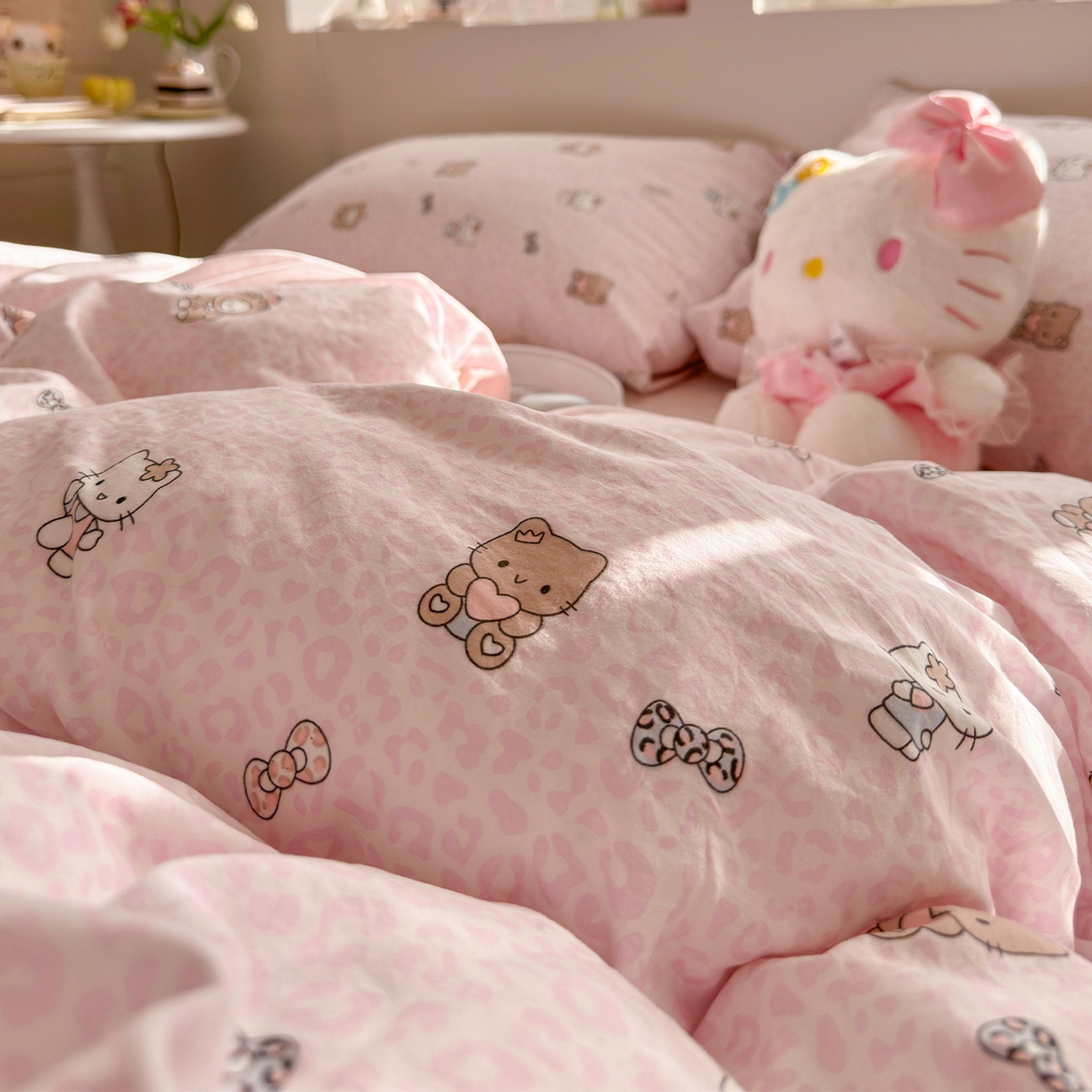 91家纺网 家纺一手货源 找家纺 （总）罗亿家纺 2026新款A类古法水洗仿棉云感纱四件套