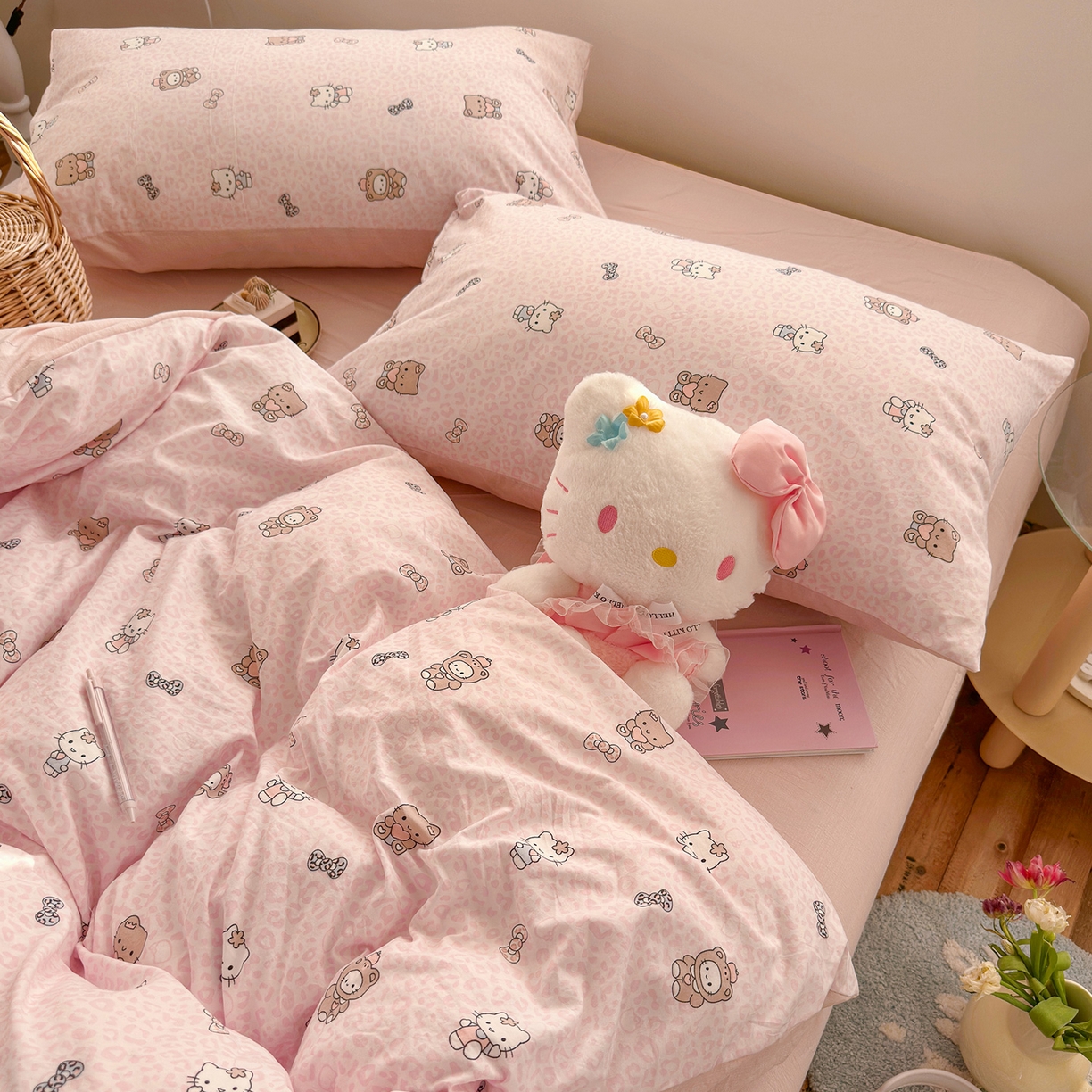 91家纺网 家纺一手货源 找家纺 （总）罗亿家纺 2026新款A类古法水洗仿棉云感纱四件套