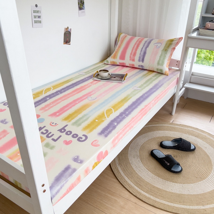 91家纺网 家纺一手货源 找家纺 （总）宅部落 2026新款全棉学生宿舍褥子套纯棉床垫套