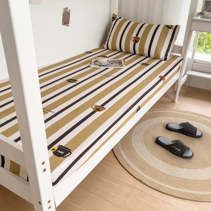 91家纺网 家纺一手货源 找家纺 （总）宅部落 2026新款全棉学生宿舍褥子套纯棉床垫套