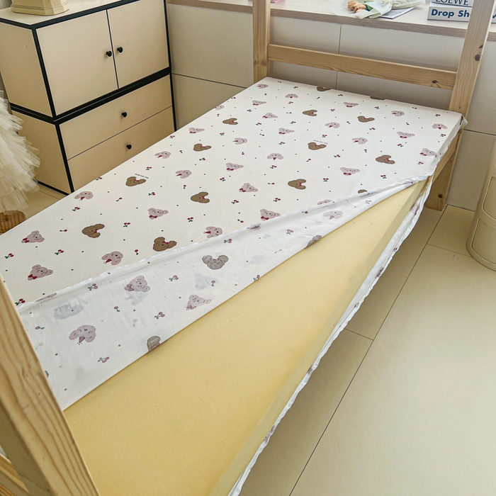 91家纺网 家纺一手货源 找家纺 宅部落 2026新款全棉学生宿舍褥子套纯棉床垫套 童年印记