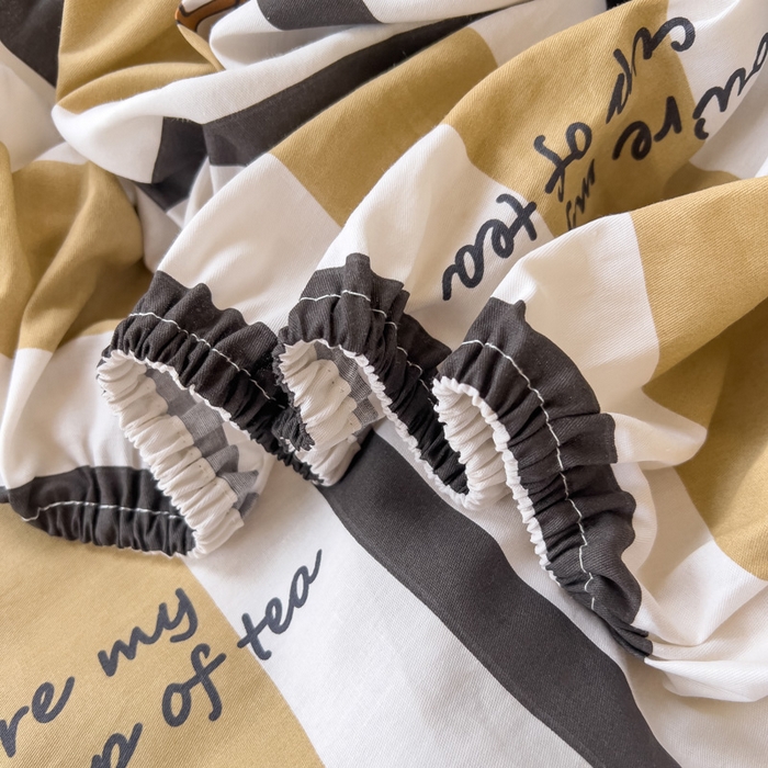 91家纺网 家纺一手货源 找家纺 宅部落 2026新款全棉学生宿舍褥子套纯棉床垫套 文艺风范