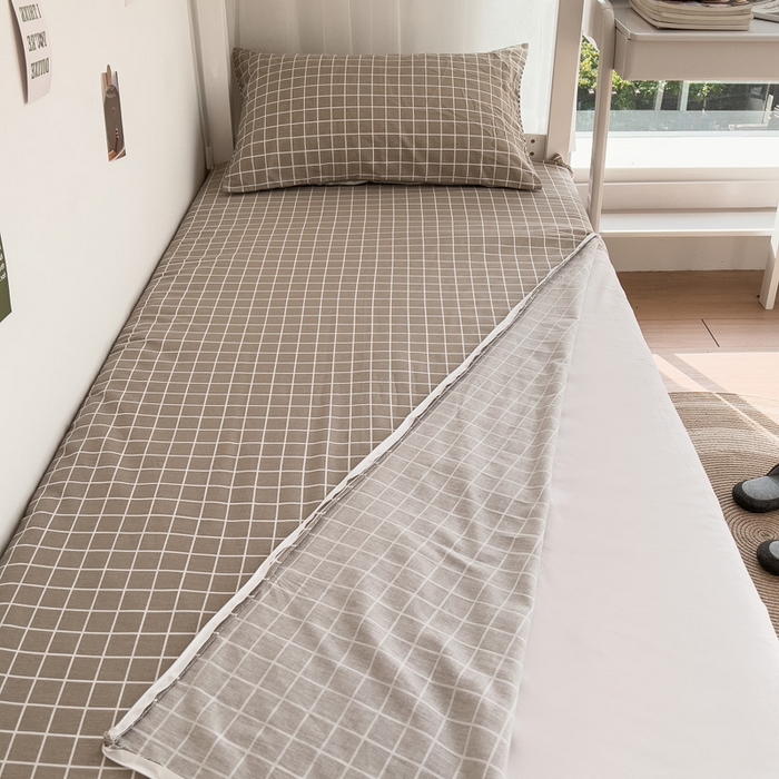 91家纺网 家纺一手货源 找家纺 宅部落 2026新款全棉学生宿舍褥子套纯棉床垫套 温情北欧