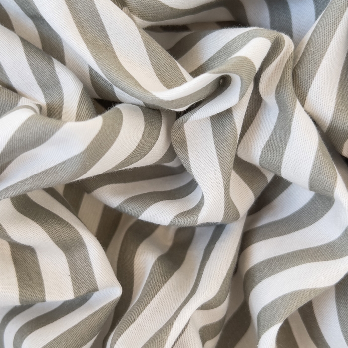 91家纺网 家纺一手货源 找家纺 宅部落 2026新款全棉学生宿舍褥子套纯棉床垫套 灰细条纹