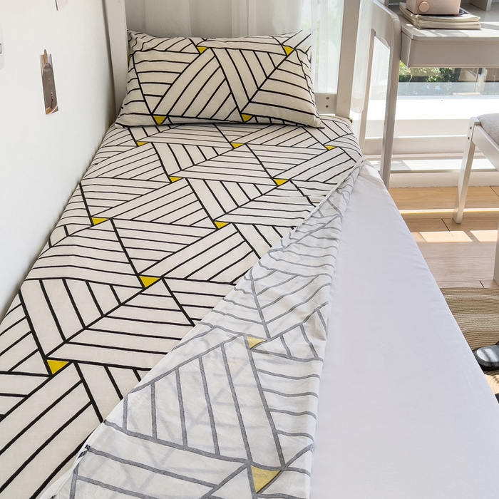 91家纺网 家纺一手货源 找家纺 宅部落 2026新款全棉学生宿舍褥子套纯棉床垫套 简居