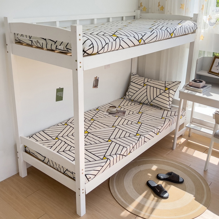 91家纺网 家纺一手货源 找家纺 宅部落 2026新款全棉学生宿舍褥子套纯棉床垫套 简居