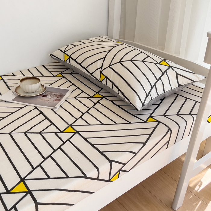 91家纺网 家纺一手货源 找家纺 宅部落 2026新款全棉学生宿舍褥子套纯棉床垫套 简居