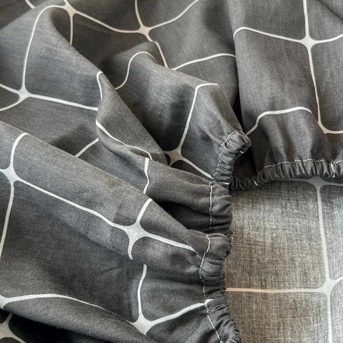 91家纺网 家纺一手货源 找家纺 宅部落 2026新款全棉学生宿舍褥子套纯棉床垫套 绅士灰