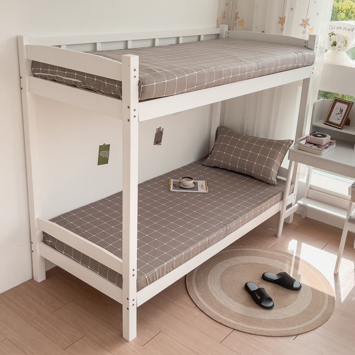 91家纺网 家纺一手货源 找家纺 宅部落 2026新款全棉学生宿舍褥子套纯棉床垫套 绅士咖