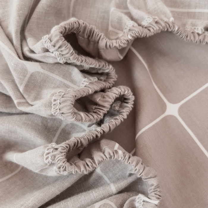 91家纺网 家纺一手货源 找家纺 宅部落 2026新款全棉学生宿舍褥子套纯棉床垫套 绅士咖