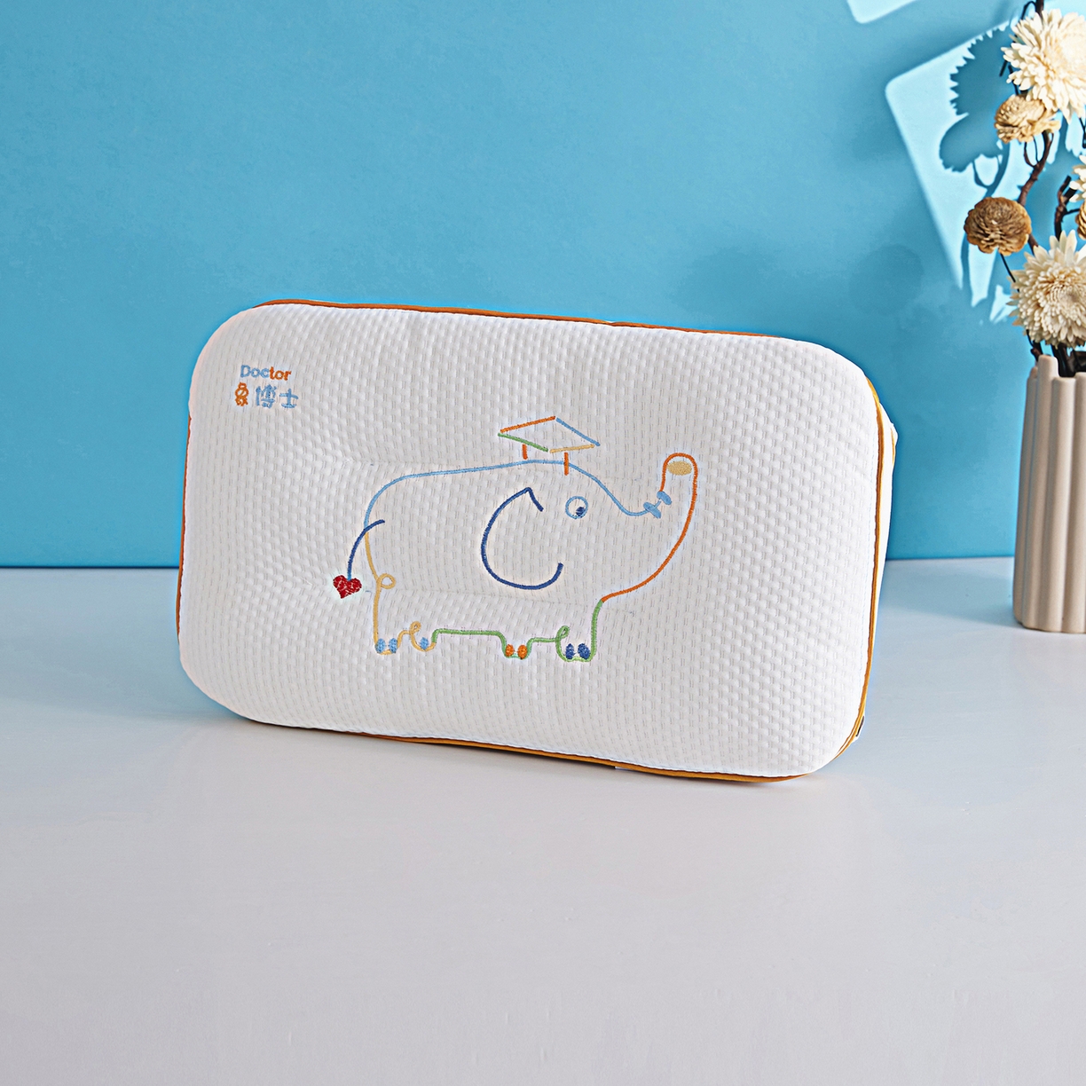 91家纺网 家纺一手货源 找家纺 云熙枕业 2025新款儿童全棉豆豆枕 枕头枕芯 小汽车