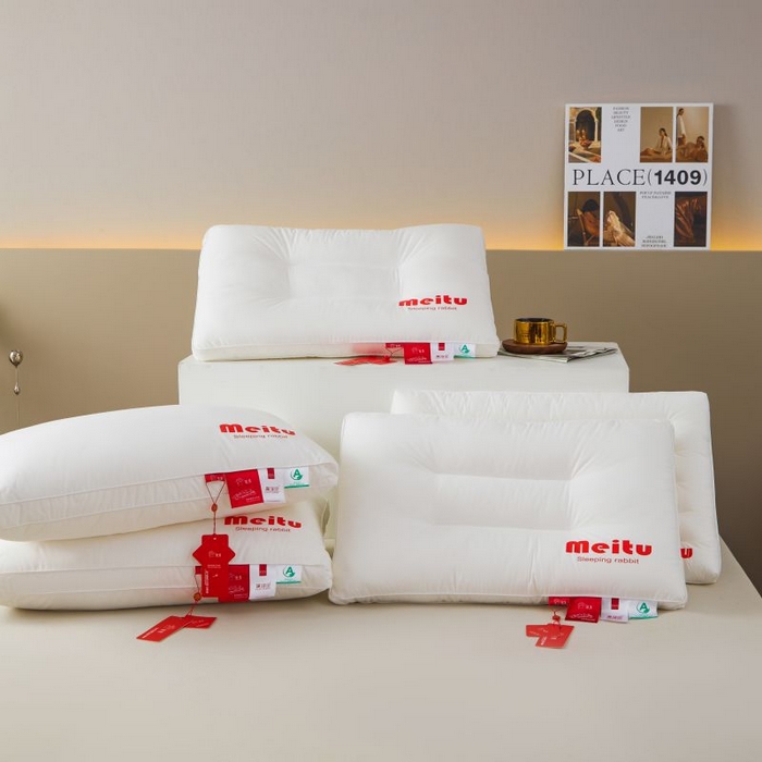 91家纺网 家纺一手货源 找家纺 （总）yyds网供 2026新款三防科技大白枕纯棉全棉枕头枕芯