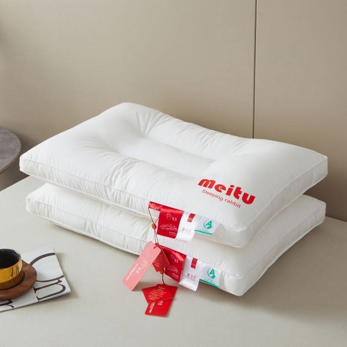 91家纺网 家纺一手货源 找家纺 yyds网供 2026新款三防科技大白枕纯棉全棉枕头枕芯 三防科技大白枕中枕