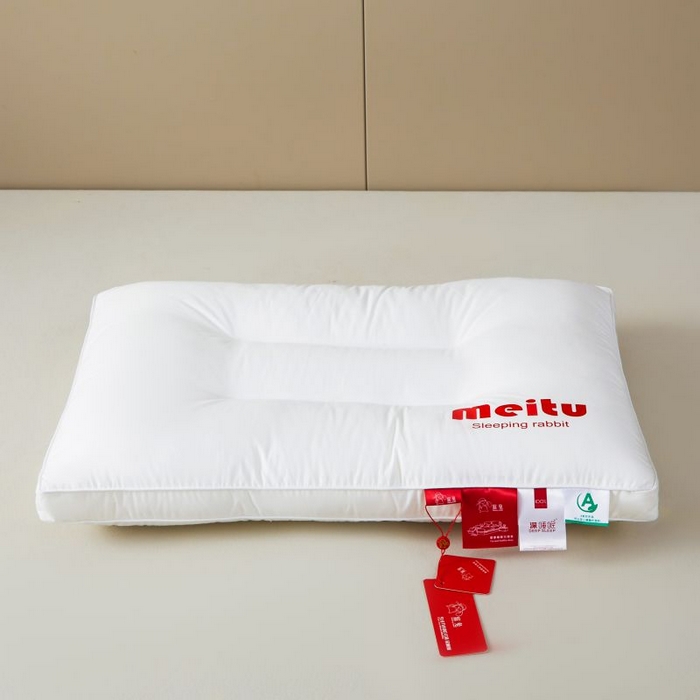 91家纺网 家纺一手货源 找家纺 yyds网供 2026新款三防科技大白枕纯棉全棉枕头枕芯 三防科技大白枕中枕