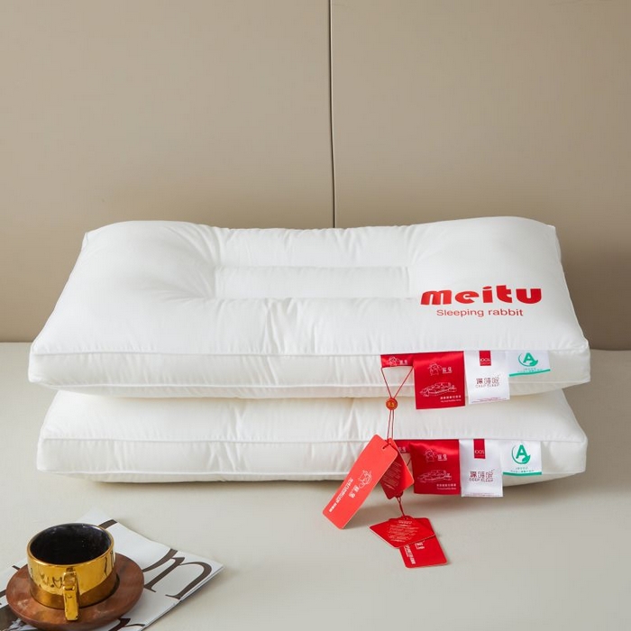 91家纺网 家纺一手货源 找家纺 yyds网供 2026新款三防科技大白枕纯棉全棉枕头枕芯 三防科技大白枕中枕