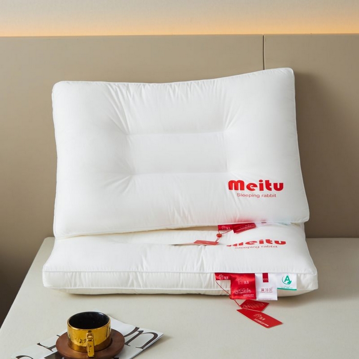 91家纺网 家纺一手货源 找家纺 yyds网供 2026新款三防科技大白枕纯棉全棉枕头枕芯 三防科技大白枕中枕