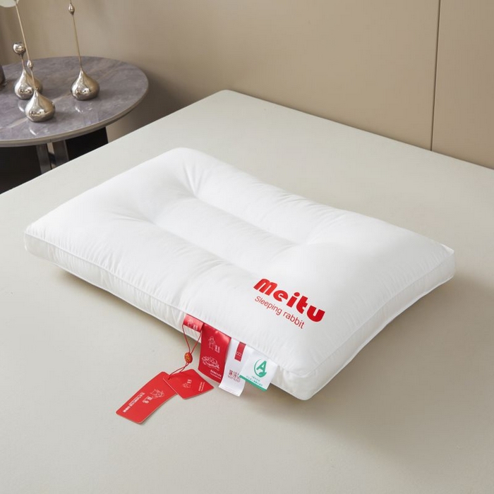 91家纺网 家纺一手货源 找家纺 yyds网供 2026新款三防科技大白枕纯棉全棉枕头枕芯 三防科技大白枕中枕