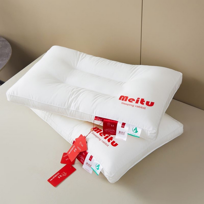 91家纺网 家纺一手货源 找家纺 yyds网供 2026新款三防科技大白枕纯棉全棉枕头枕芯 三防科技大白枕中枕