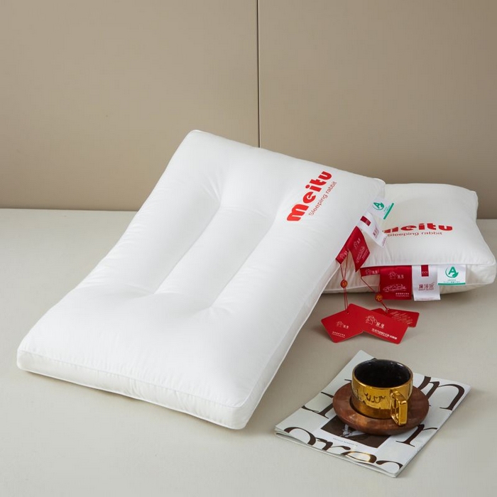 91家纺网 家纺一手货源 找家纺 yyds网供 2026新款三防科技大白枕纯棉全棉枕头枕芯 三防科技大白枕中枕