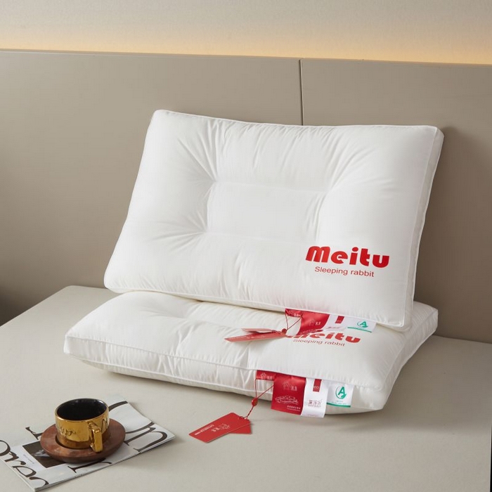 91家纺网 家纺一手货源 找家纺 yyds网供 2026新款三防科技大白枕纯棉全棉枕头枕芯 三防科技大白枕中枕