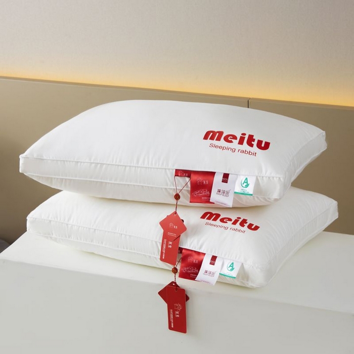 91家纺网 家纺一手货源 找家纺 yyds网供 2026新款三防科技大白枕纯棉全棉枕头枕芯 三防科技大白枕高枕