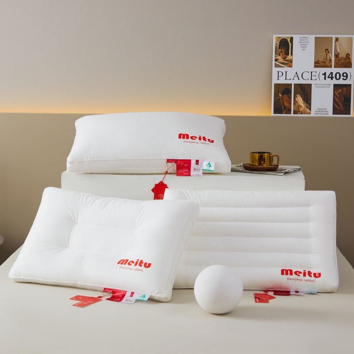 91家纺网 家纺一手货源 找家纺 yyds网供 2026新款三防科技大白枕纯棉全棉枕头枕芯 三防科技大白枕高枕