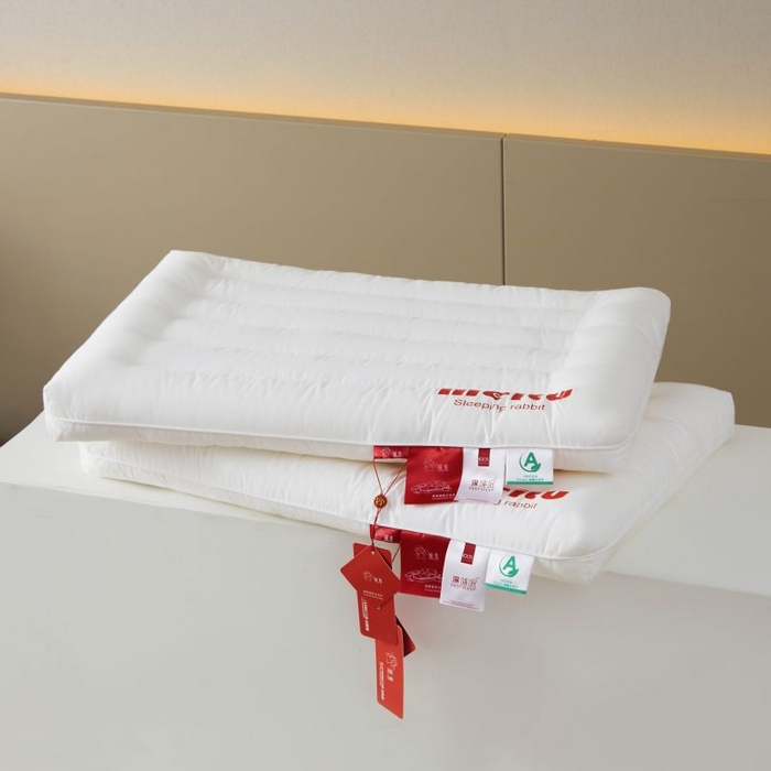 91家纺网 家纺一手货源 找家纺 yyds网供 2026新款三防科技大白枕纯棉全棉枕头枕芯 三防科技大白枕低枕