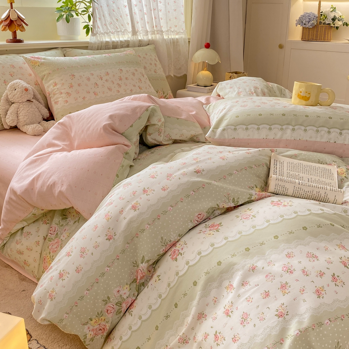 91家纺网 家纺一手货源 找家纺 （总）红日子纺织品 2026新款12868全棉纯棉印花被套单被套被套单件（提供检测报告）