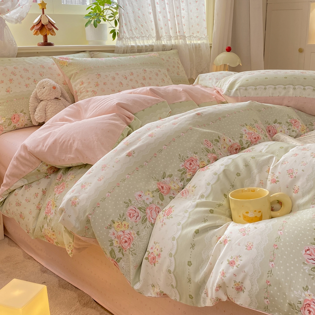 91家纺网 家纺一手货源 找家纺 （总）红日子纺织品 2026新款12868全棉纯棉印花被套单被套被套单件（提供检测报告）