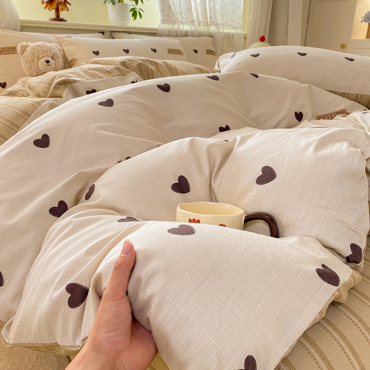 91家纺网 家纺一手货源 找家纺 （总）红日子纺织品 2026新款12868全棉纯棉印花被套单被套被套单件（提供检测报告）