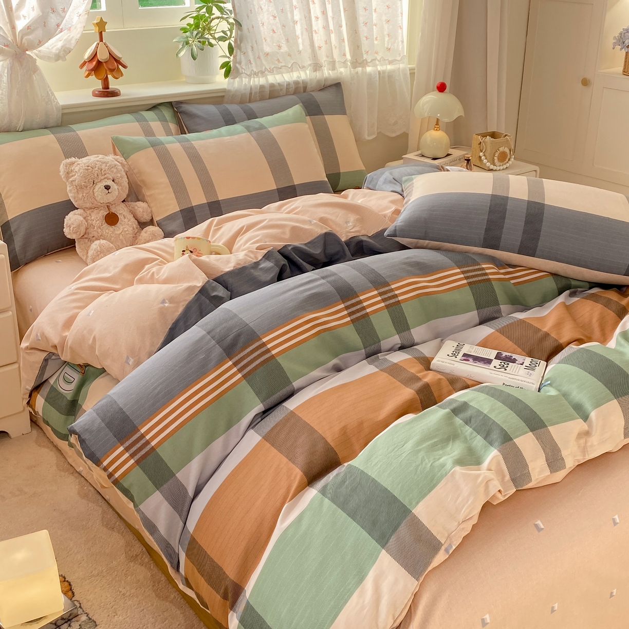 91家纺网 家纺一手货源 找家纺 红日子纺织品 2026新款12868全棉纯棉印花被套单被套被套单件（提供检测报告） 普维斯