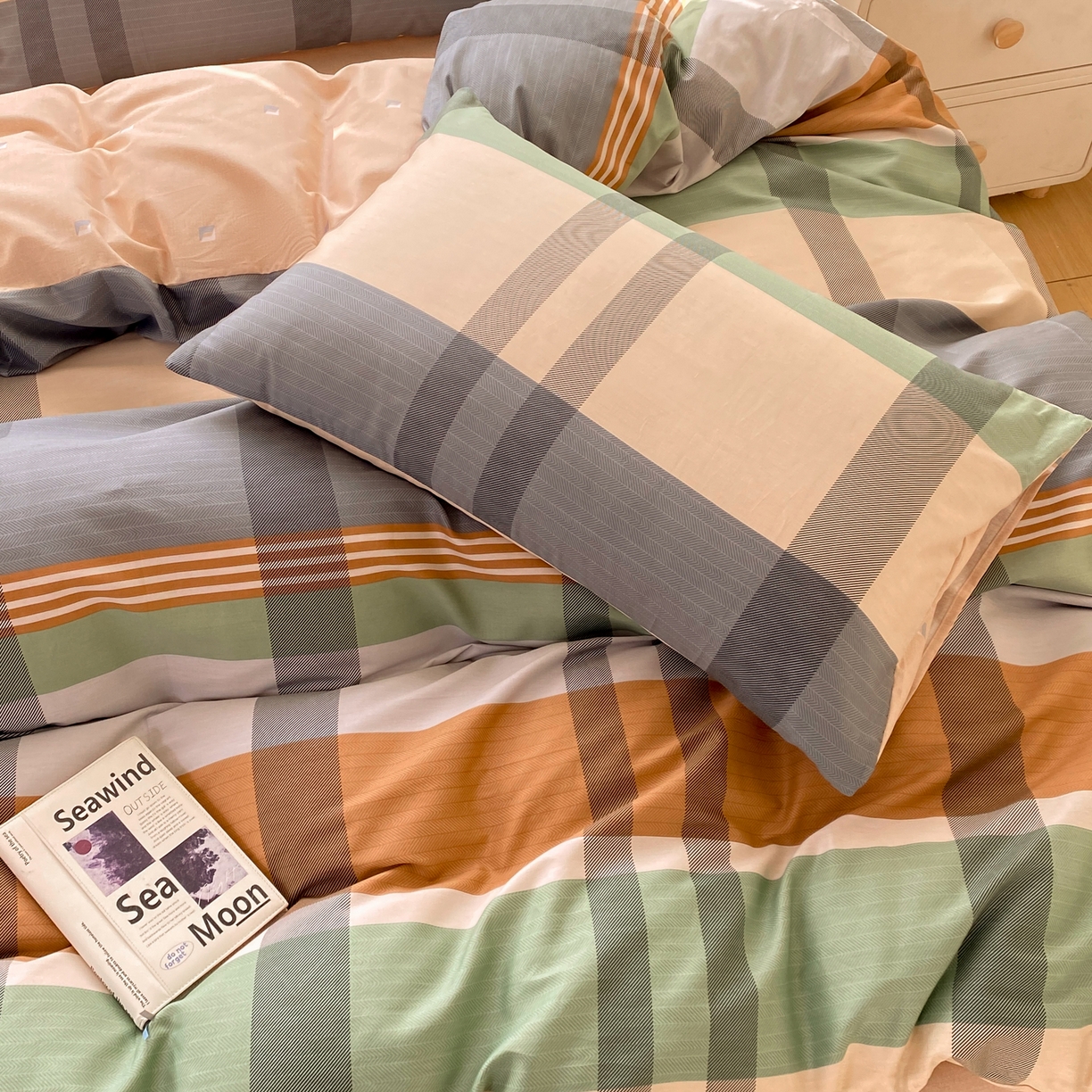 91家纺网 家纺一手货源 找家纺 红日子纺织品 2026新款12868全棉纯棉印花被套单被套被套单件（提供检测报告） 普维斯