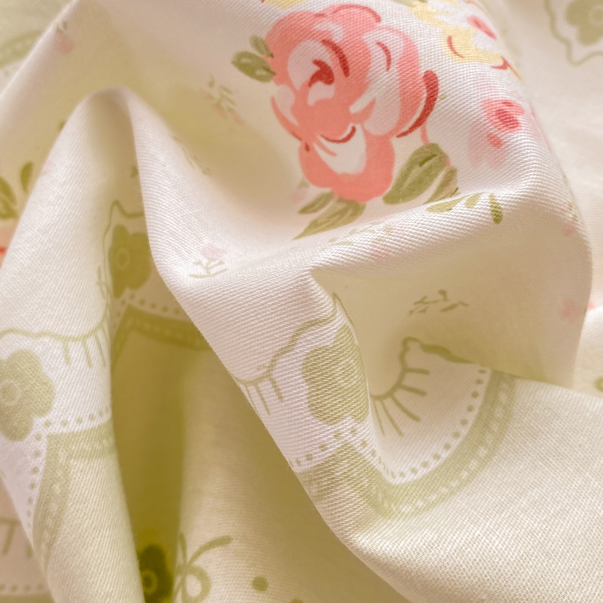 91家纺网 家纺一手货源 找家纺 红日子纺织品 2026新款12868全棉纯棉印花被套单被套被套单件（提供检测报告） 云边花漾