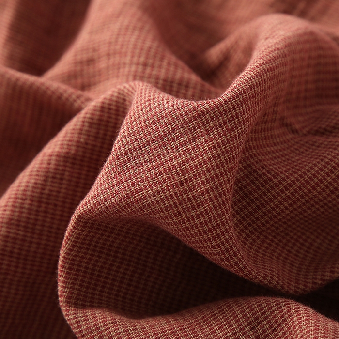 91家纺网 家纺一手货源 找家纺 （总）洛兰沙家居馆 2025新款日系无印纯棉纱布情侣睡衣四季薄款长袖长裤翻领男女士简约家居服