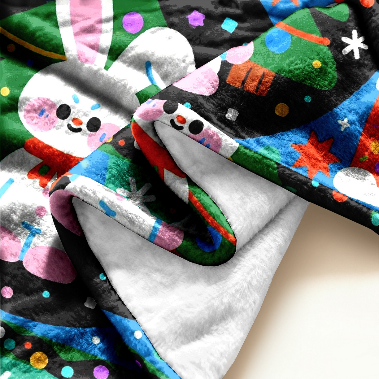 91家纺网 家纺一手货源 找家纺 合纵跨境工厂 一件定制pod模式jit跨境200G牛奶绒毛毯单品一件代发shein亚马逊速卖通24小时发货圣诞系列 02510230015