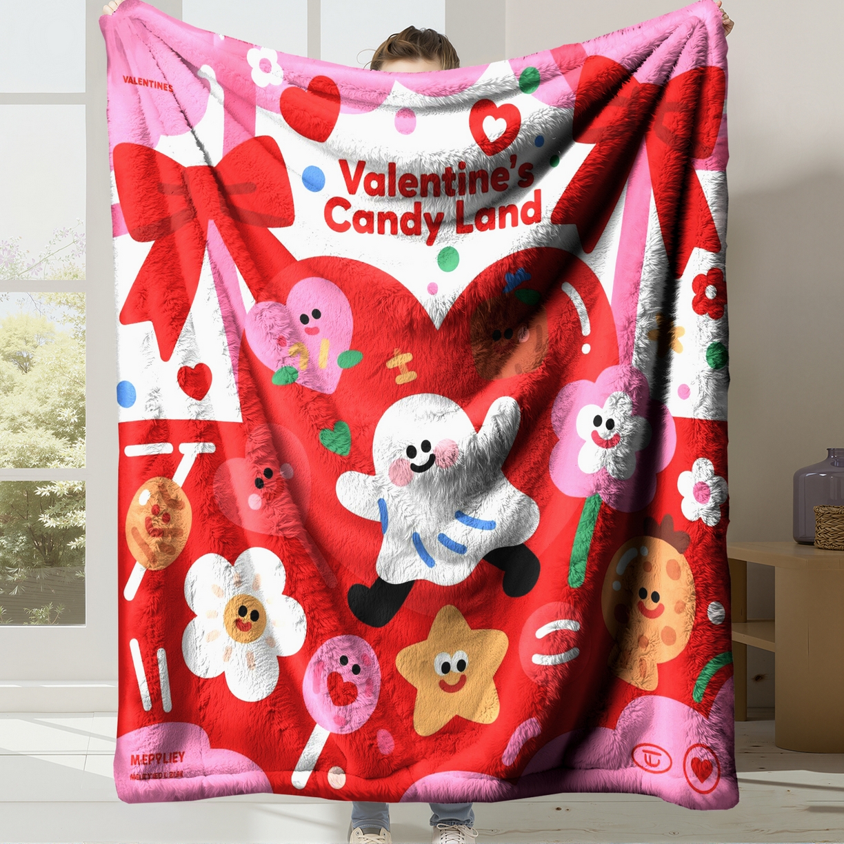 合纵跨境工厂 一件定制pod模式jit跨境200G牛奶绒毛毯单品一件代发shein亚马逊速卖通24小时发货圣诞系列 02510230020