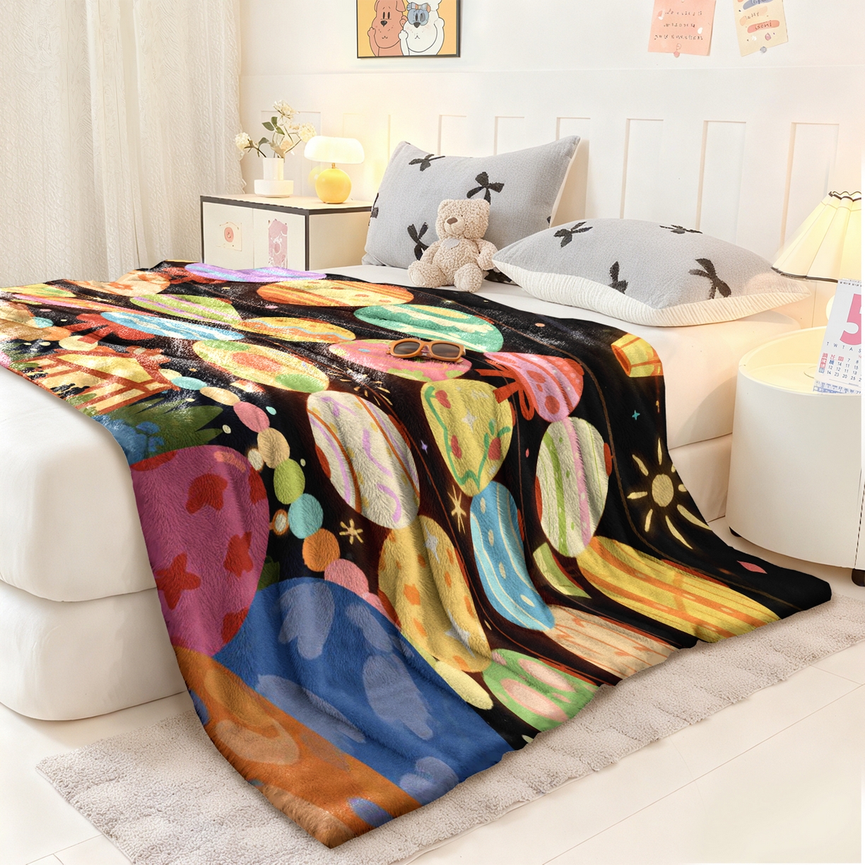 91家纺网 家纺一手货源 找家纺 合纵跨境工厂 一件定制pod模式jit跨境200G牛奶绒毛毯单品一件代发shein亚马逊速卖通24小时发货圣诞系列 02510230022