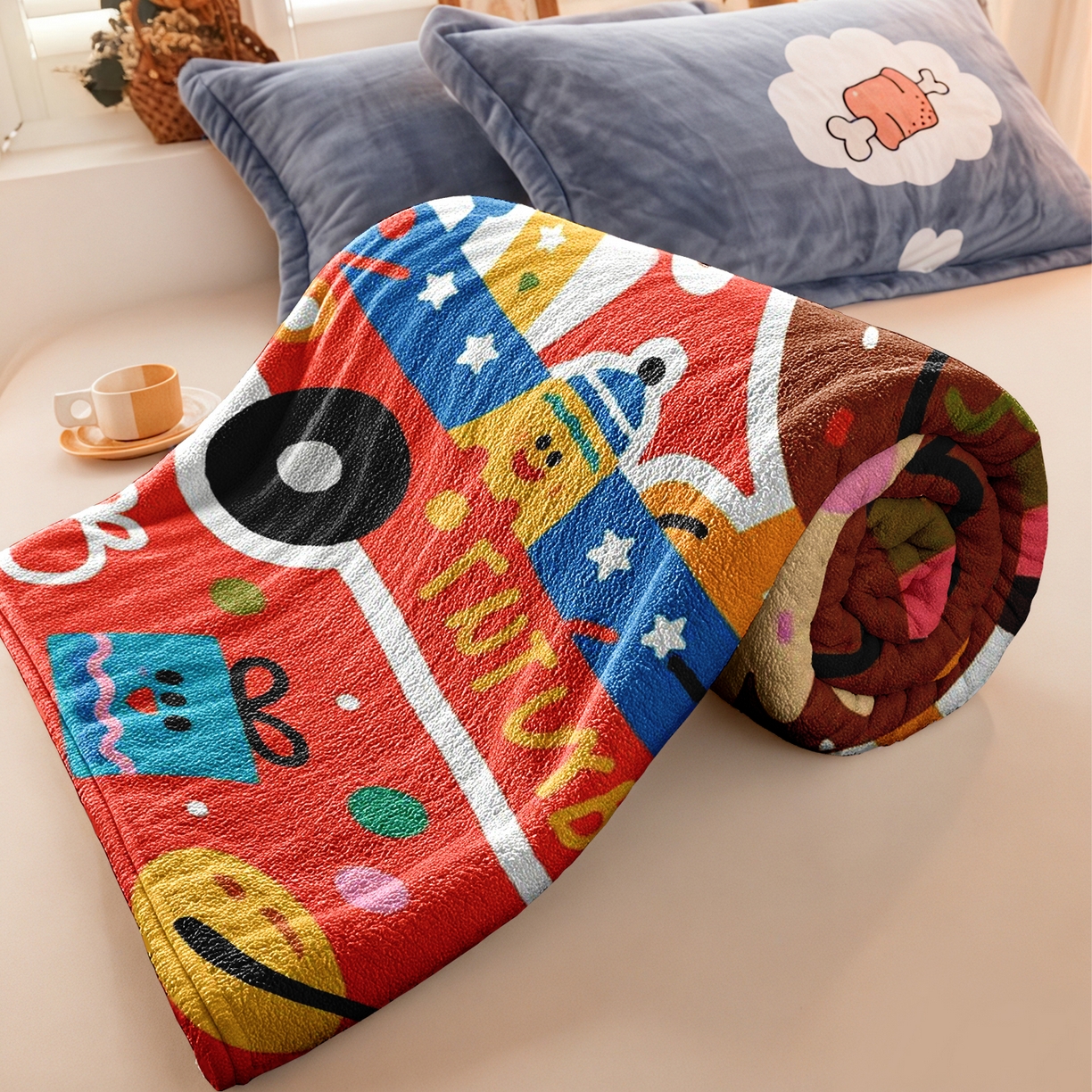 91家纺网 家纺一手货源 找家纺 合纵跨境工厂 一件定制pod模式jit跨境200G牛奶绒毛毯单品一件代发shein亚马逊速卖通24小时发货圣诞系列 02510230026