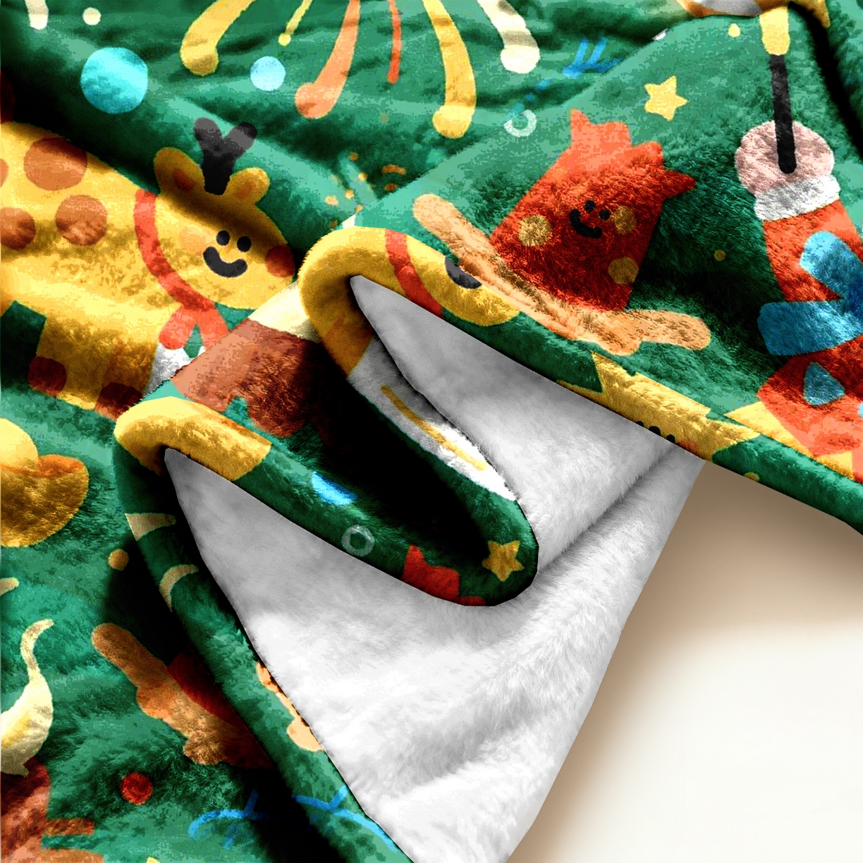 91家纺网 家纺一手货源 找家纺 合纵跨境工厂 一件定制pod模式jit跨境200G牛奶绒毛毯单品一件代发shein亚马逊速卖通24小时发货圣诞系列 02510230029