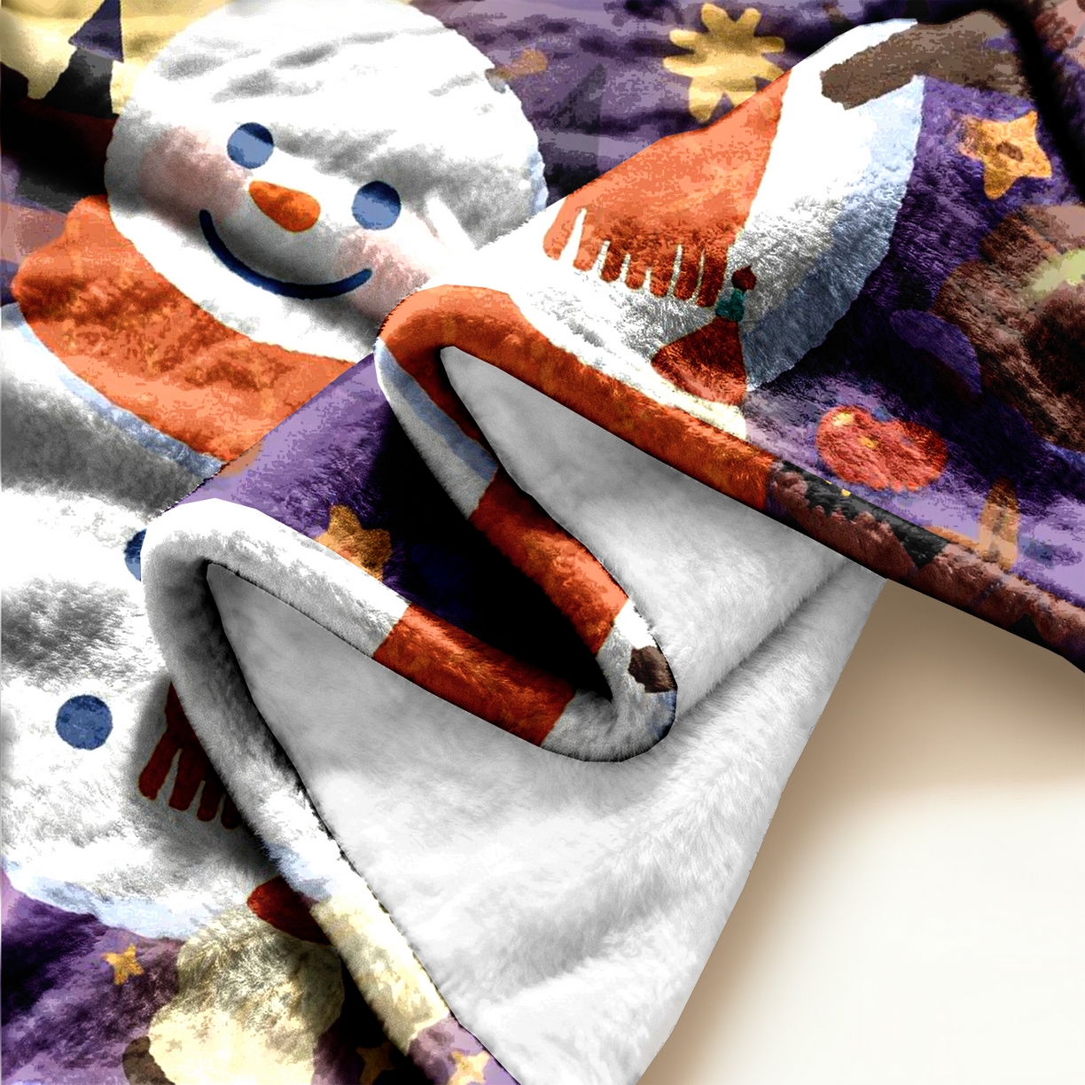 91家纺网 家纺一手货源 找家纺 合纵跨境工厂 一件定制pod模式jit跨境200G牛奶绒毛毯单品一件代发shein亚马逊速卖通24小时发货圣诞系列 02510230030