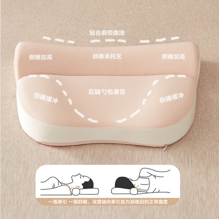 91家纺网 家纺一手货源 找家纺 （总）云熙枕业 2026新款零压助眠深睡二合一记忆枕枕头枕芯