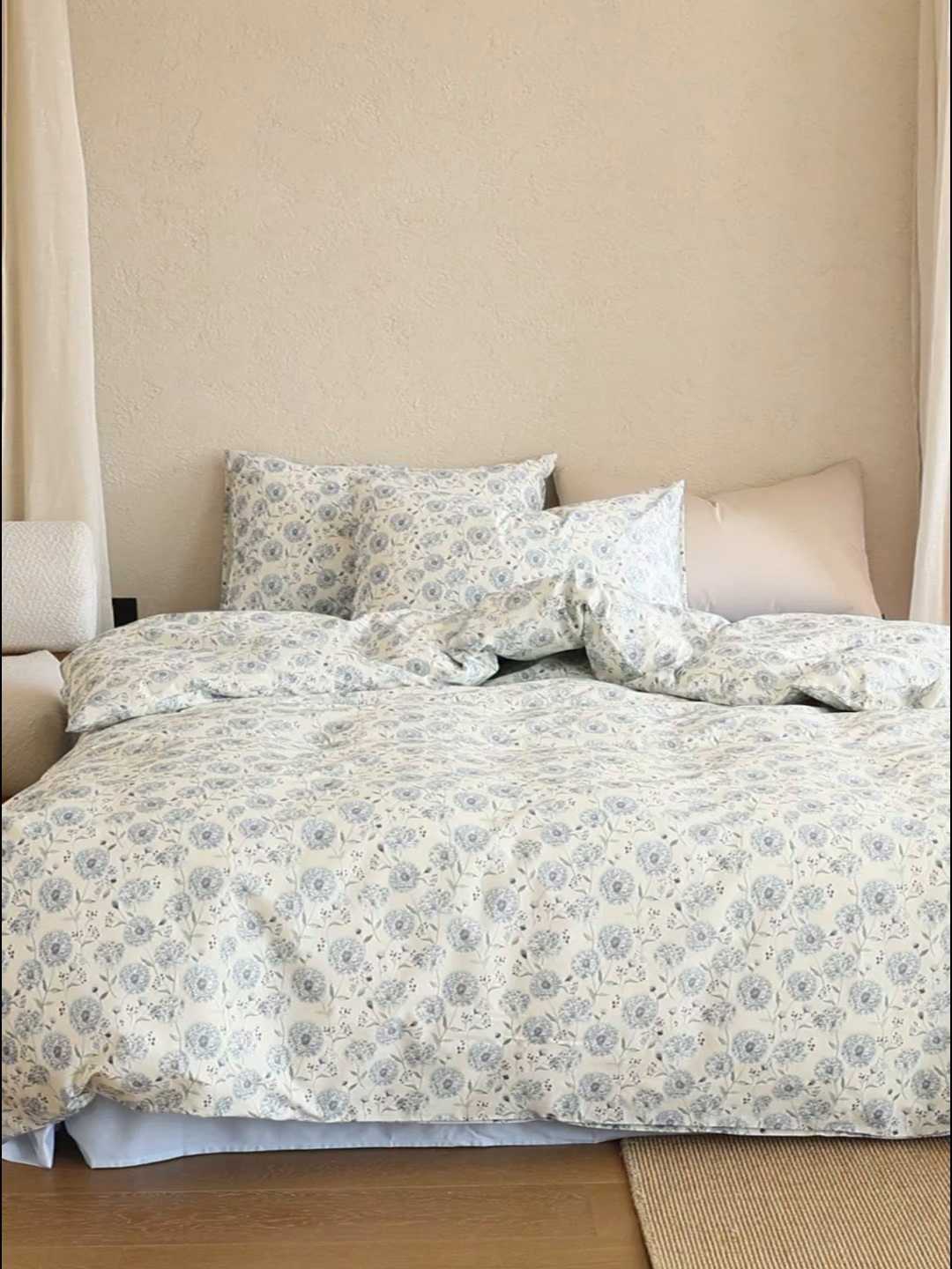 91家纺网 家纺一手货源 找家纺 （总）棉眠 2026新款全棉纯棉印花四件套