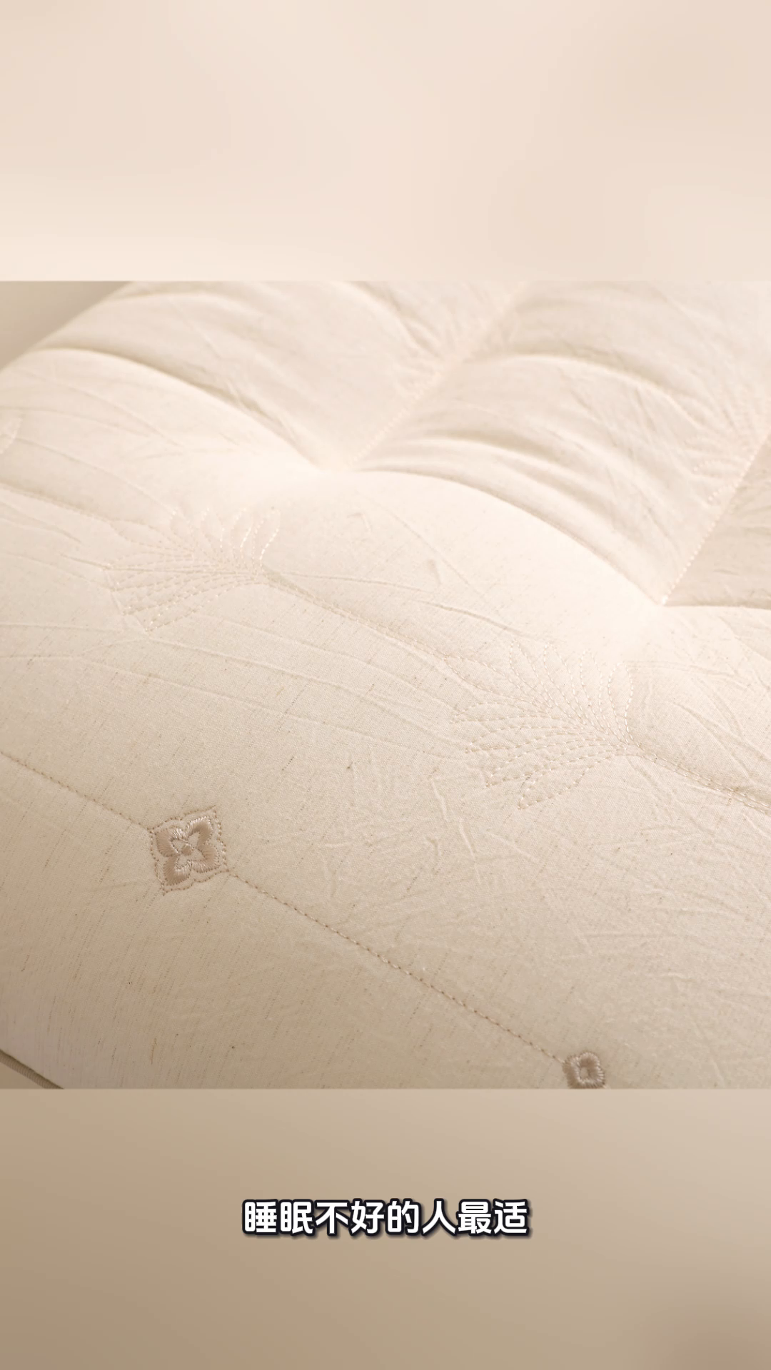 91家纺网 家纺一手货源 找家纺 （总）yyds网供 2025新款棉麻深睡枕芯纯棉亚麻混纺面料整头刺绣天然抑菌全棉麻枕头枕芯